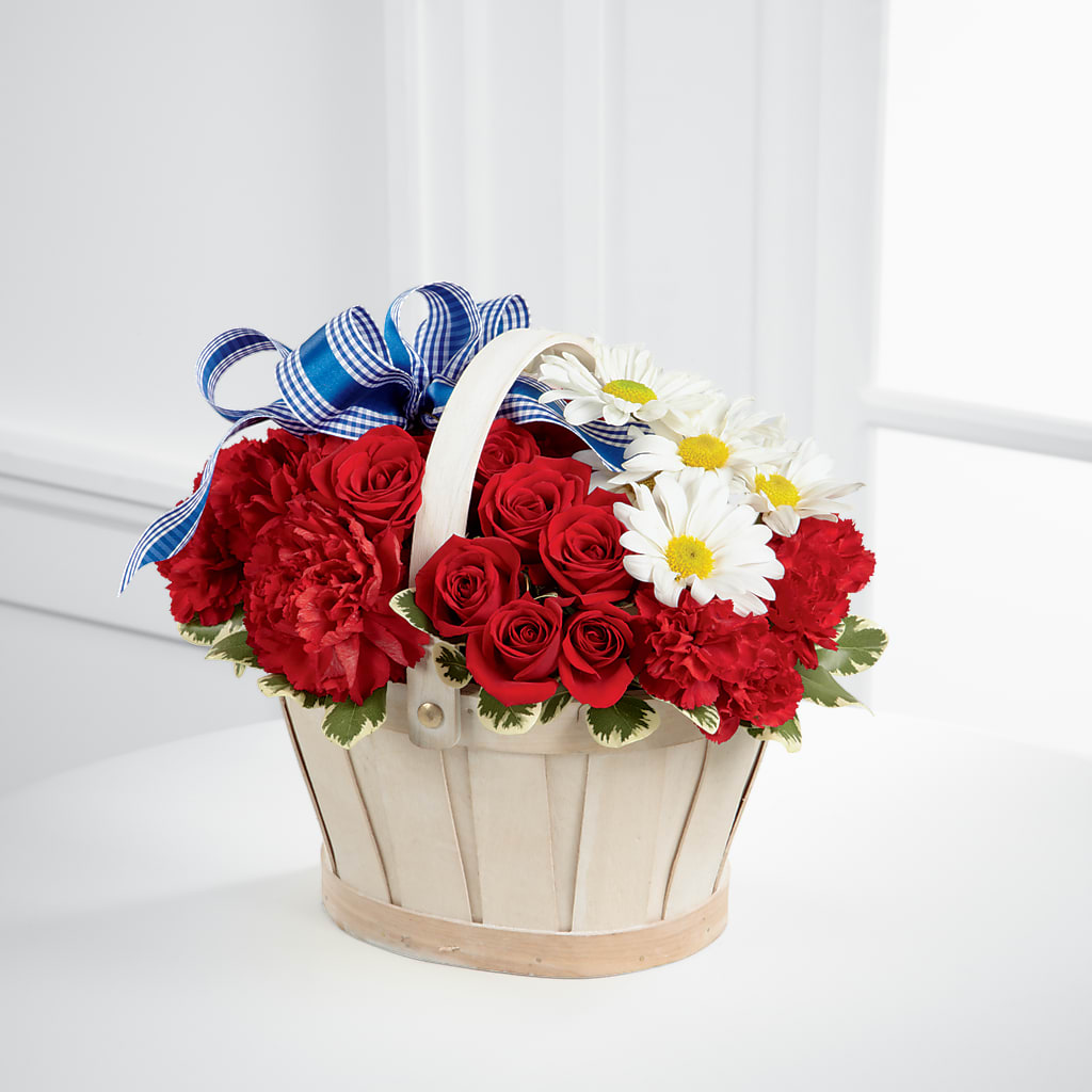 Justice Basket – BURNETT'S FLOWERS & GIFTS, Tulsa OK