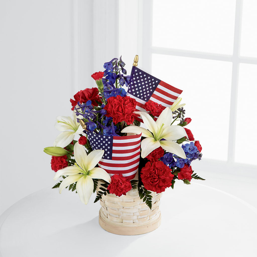 American Glory Bouquet – BURNETT'S FLOWERS & GIFTS, Tulsa OK