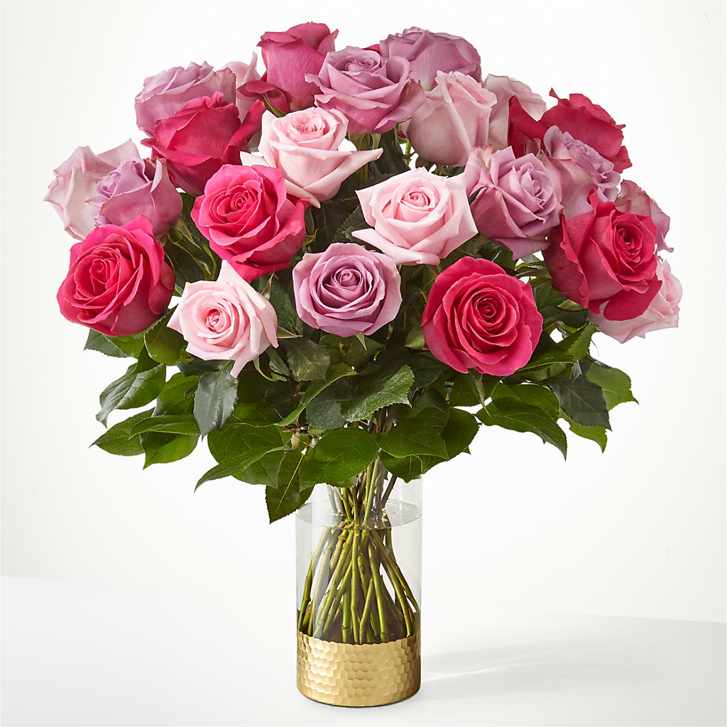 Pure Beauty Mixed Roses – BURNETT'S FLOWERS & GIFTS, Tulsa OK