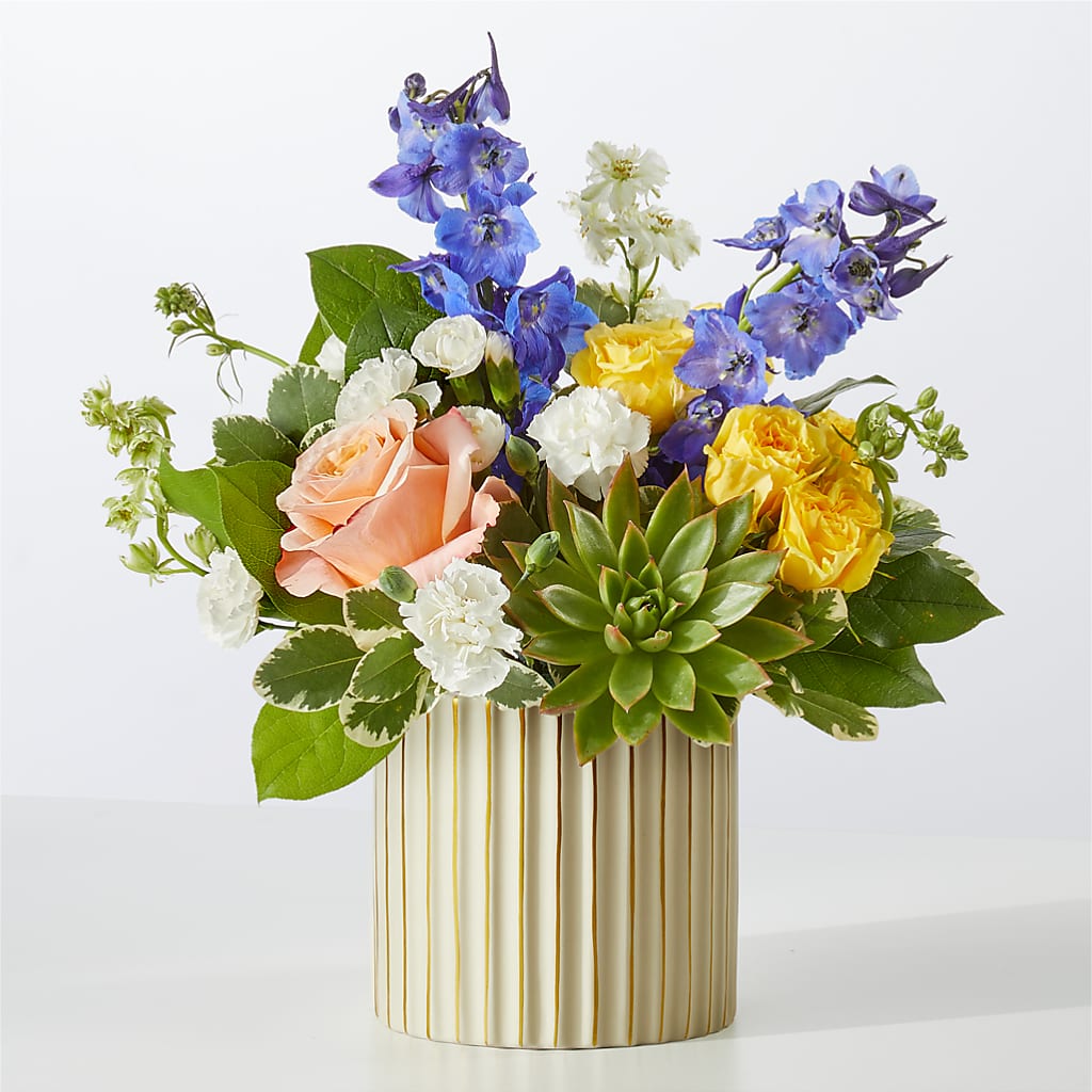 Cobalt Reverie Bouquet – BURNETT'S FLOWERS & GIFTS, Tulsa OK