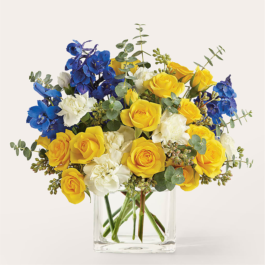 Sparkling Citrine Bouquet – BURNETT'S FLOWERS & GIFTS, Tulsa OK