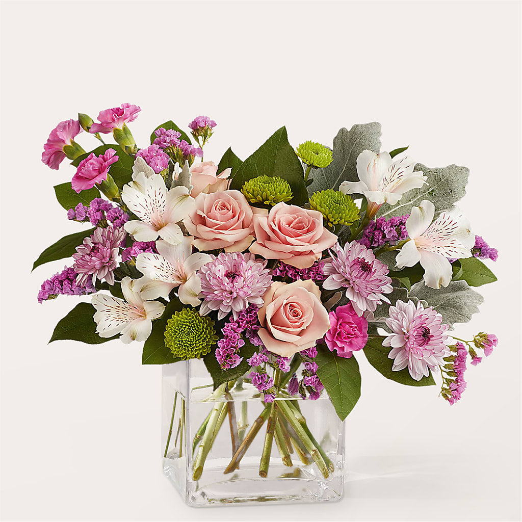 Pink Suede Bouquet – BURNETT'S FLOWERS & GIFTS, Tulsa OK