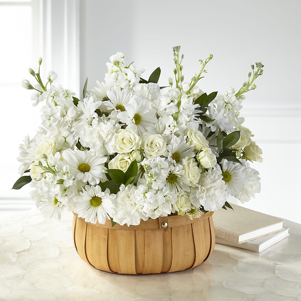 Graceful Garden Basket – BURNETT'S FLOWERS & GIFTS, Tulsa OK