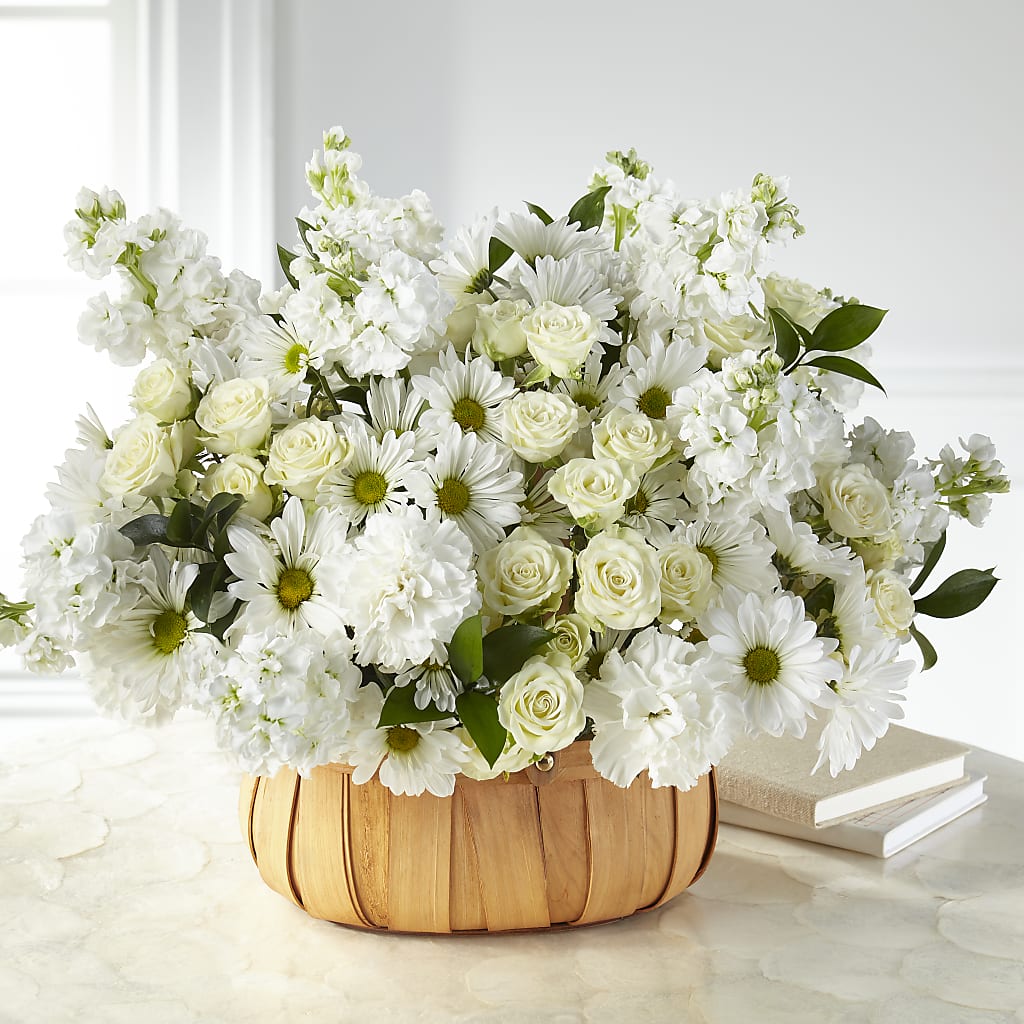 Graceful Garden Basket – BURNETT'S FLOWERS & GIFTS, Tulsa OK