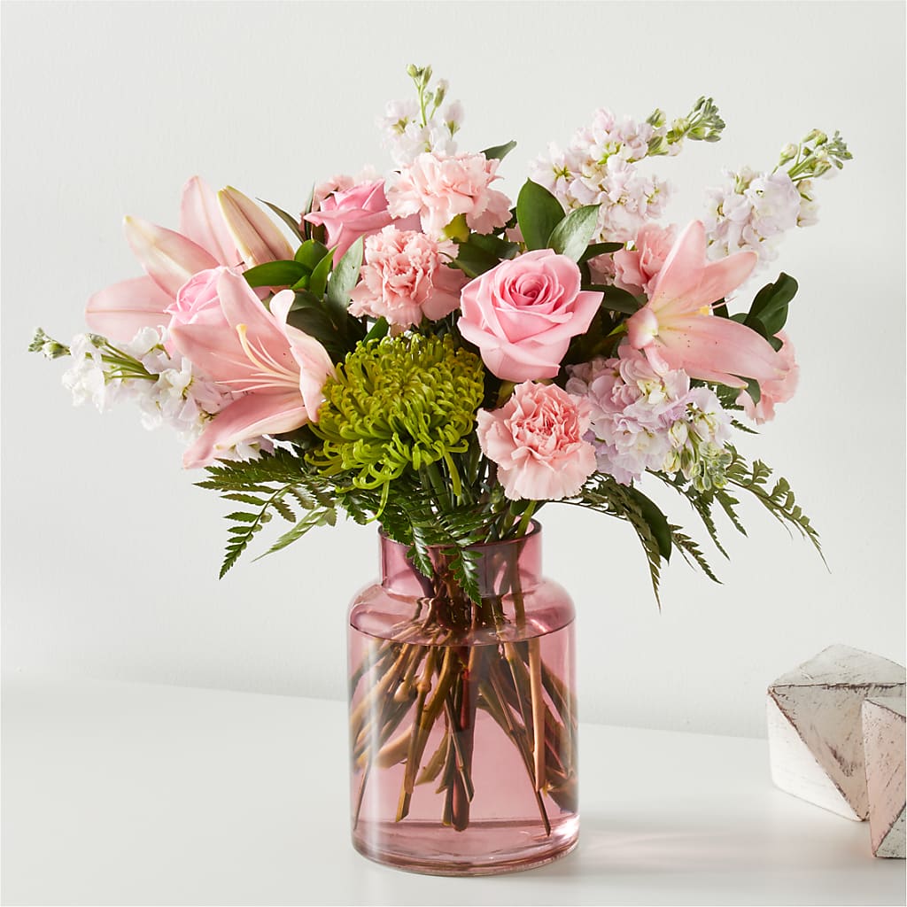 Pretty in Pink Bouquet – BURNETT'S FLOWERS & GIFTS, Tulsa OK