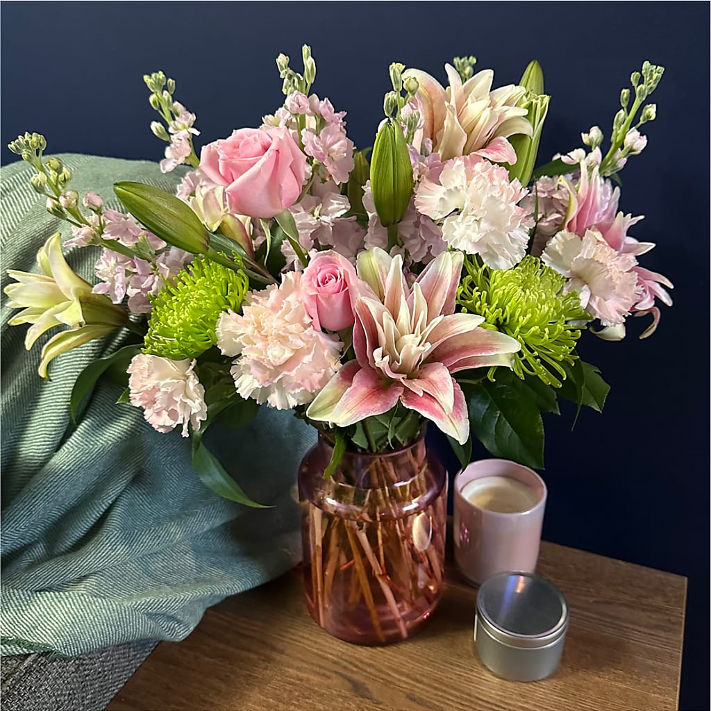 Pretty in Pink Bouquet – BURNETT'S FLOWERS & GIFTS, Tulsa OK