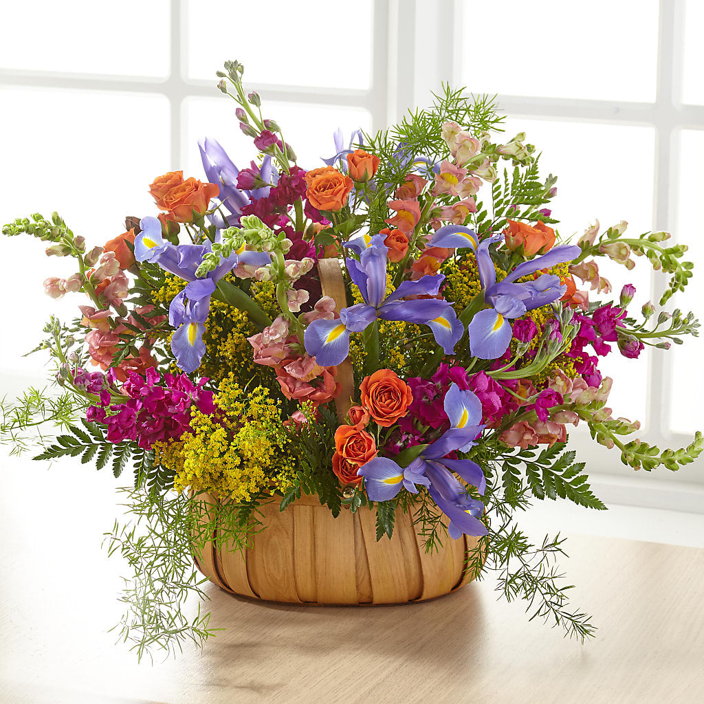 Garden of Life Basket – BURNETT'S FLOWERS & GIFTS, Tulsa OK