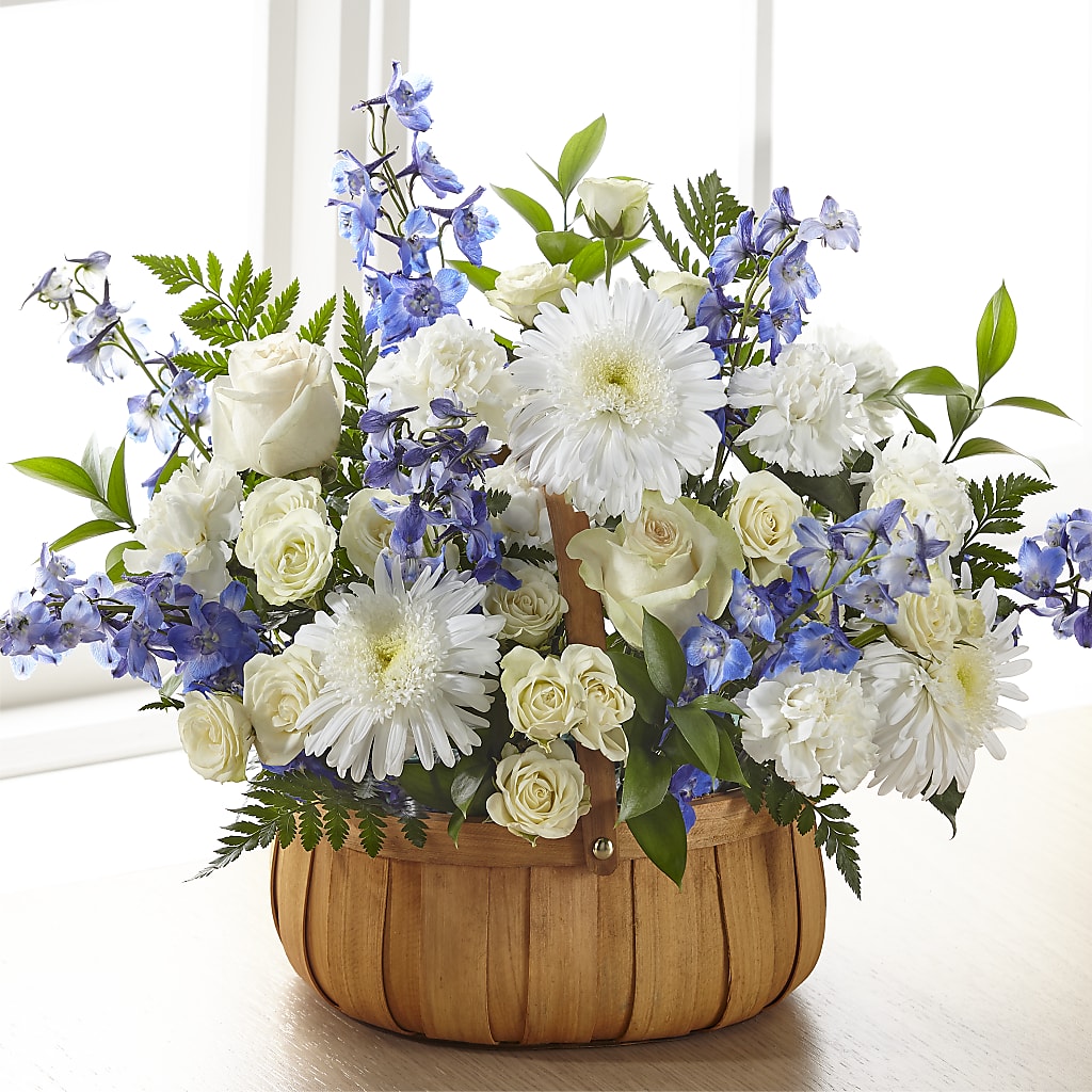Harmony & Grace Basket – BURNETT'S FLOWERS & GIFTS, Tulsa OK