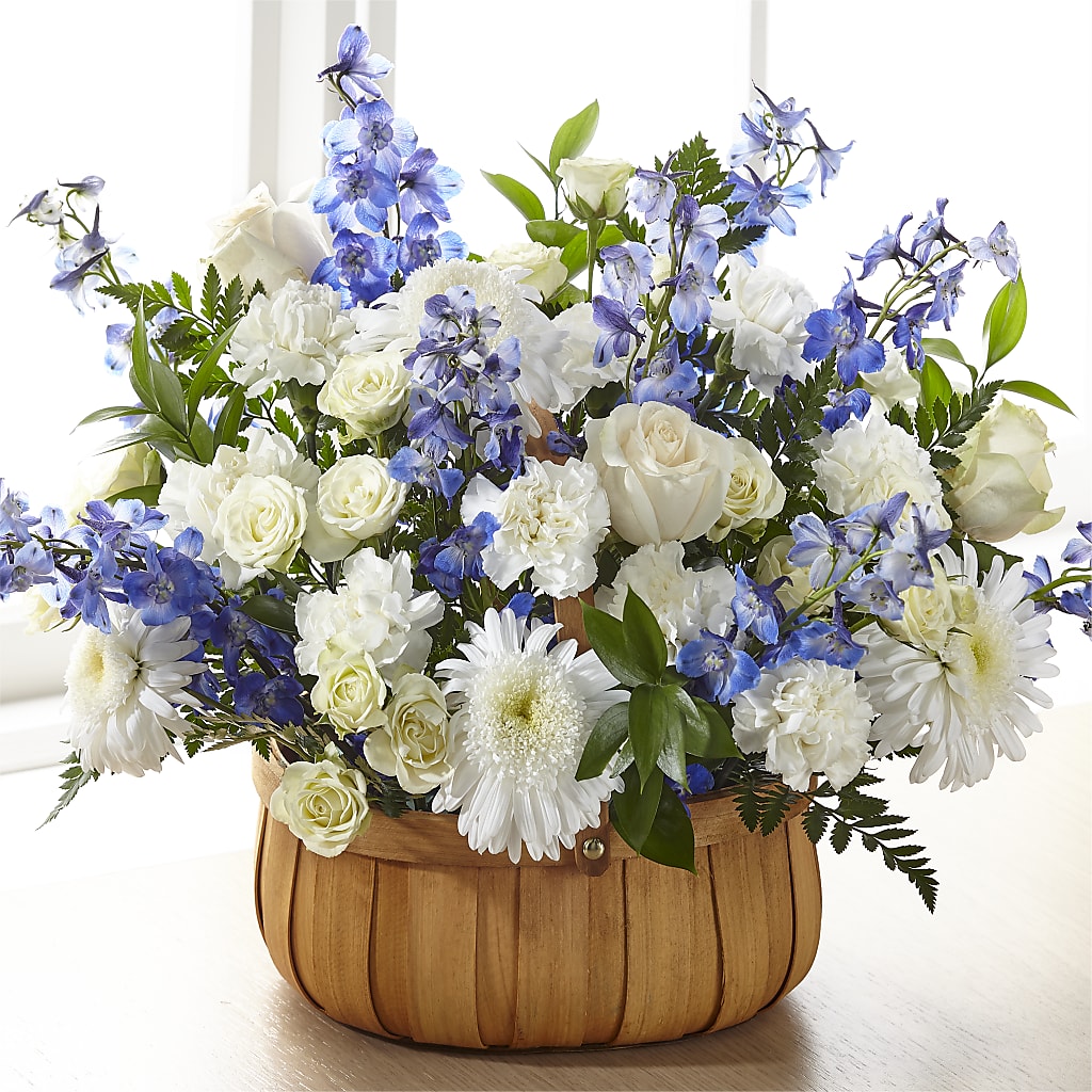 Harmony & Grace Basket – BURNETT'S FLOWERS & GIFTS, Tulsa OK