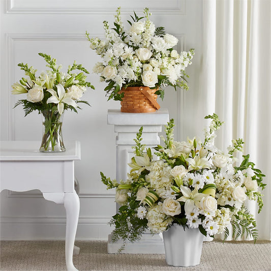 Sincerest Condolences Bundles – BURNETT'S FLOWERS & GIFTS, Tulsa OK