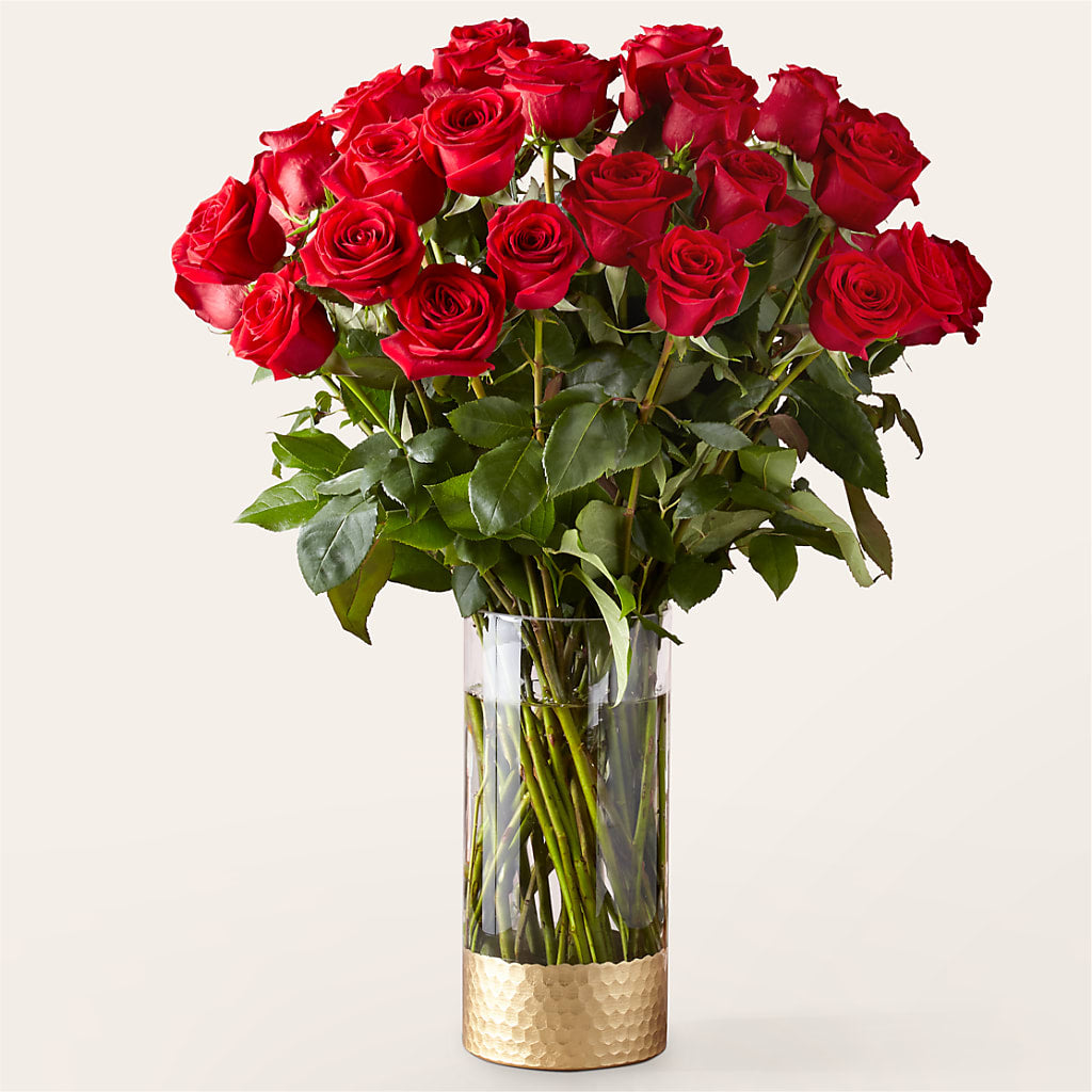 Classic Love Red Rose Bouquet – BURNETT'S FLOWERS & GIFTS, Tulsa OK