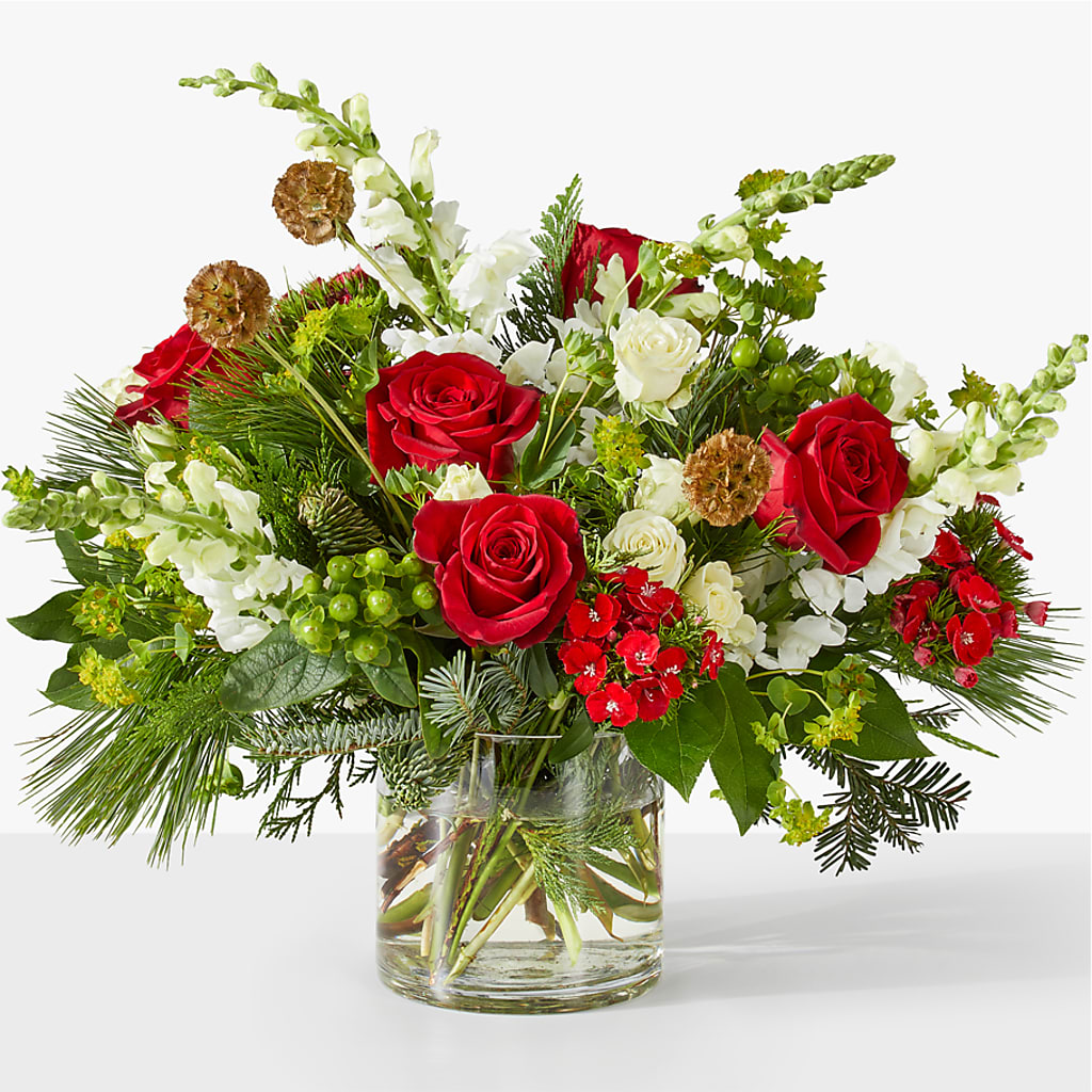 Deck the Halls Bouquet – BURNETT'S FLOWERS & GIFTS, Tulsa OK