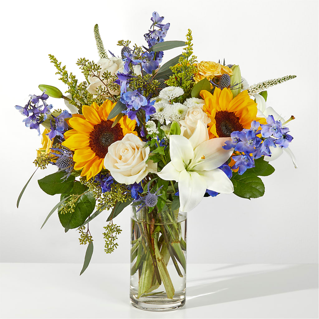 Wonderfully Sunny Bouquet – BURNETT'S FLOWERS & GIFTS, Tulsa OK