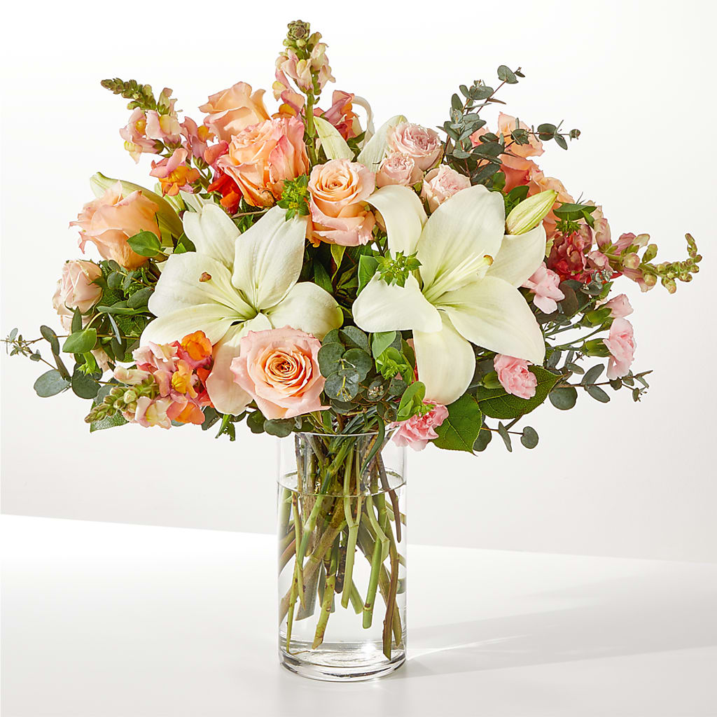 Grapefruit Splash Bouquet – BURNETT'S FLOWERS & GIFTS, Tulsa OK