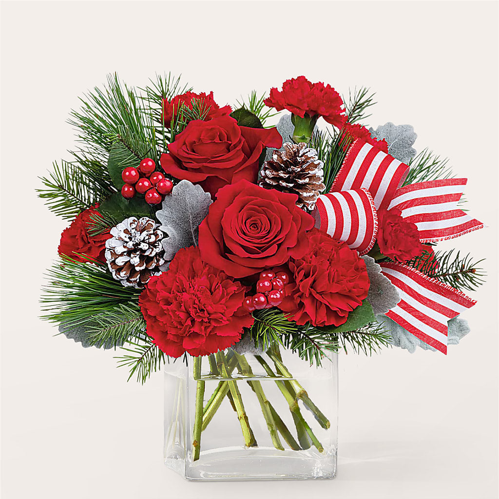 Baking Spirits Bright Bouquet – BURNETT'S FLOWERS & GIFTS, Tulsa OK