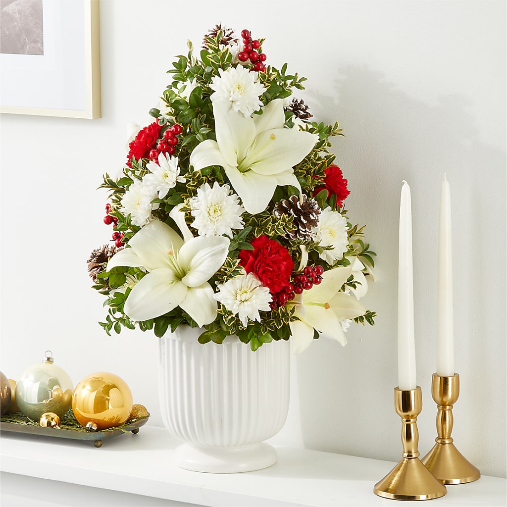 Festive Moments Tree – BURNETT'S FLOWERS & GIFTS, Tulsa OK