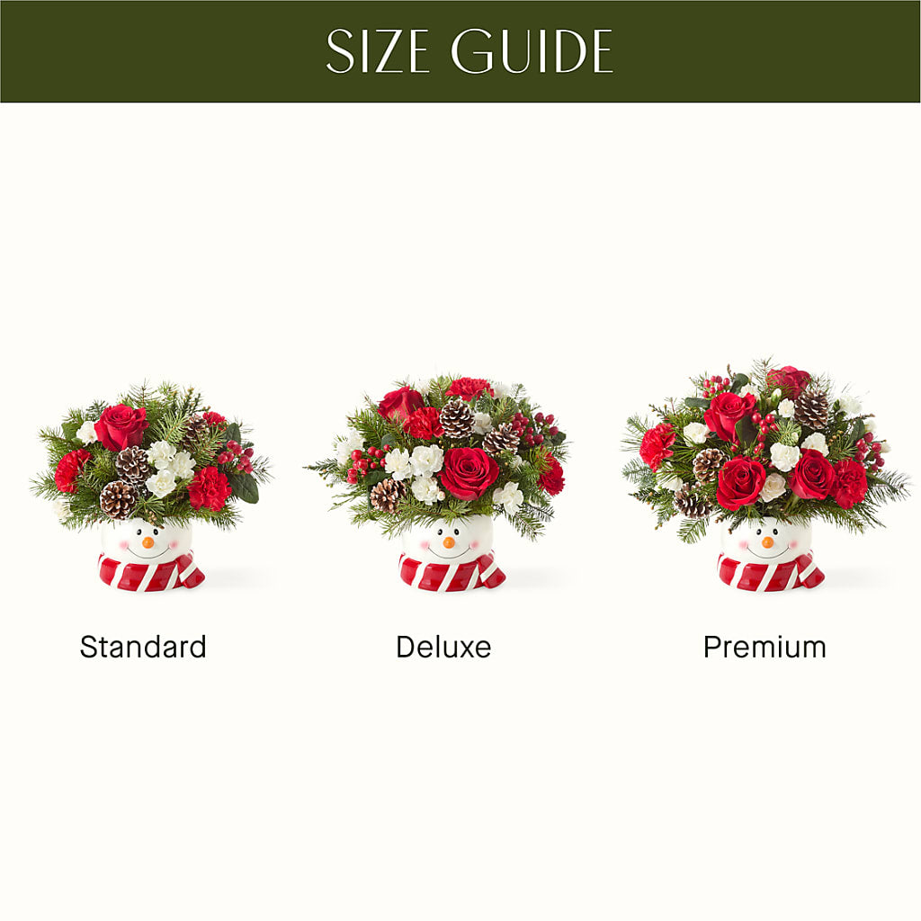 Jolly Snowman Bouquet – BURNETT'S FLOWERS & GIFTS, Tulsa OK