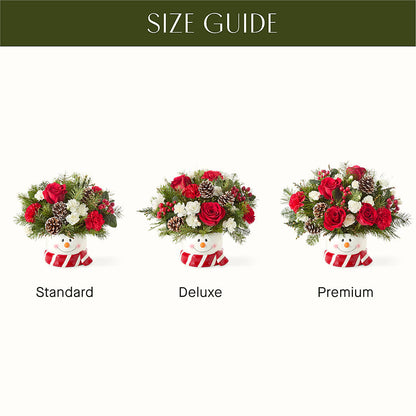 Jolly Snowman Bouquet – BURNETT'S FLOWERS & GIFTS, Tulsa OK