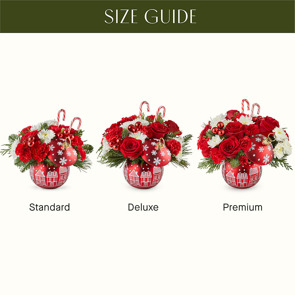Cheer in the Air Ornament – BURNETT'S FLOWERS & GIFTS, Tulsa OK