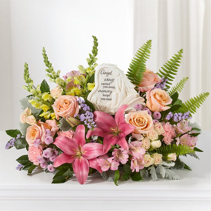 Gentle Light Arrangement – BURNETT'S FLOWERS & GIFTS, Tulsa OK