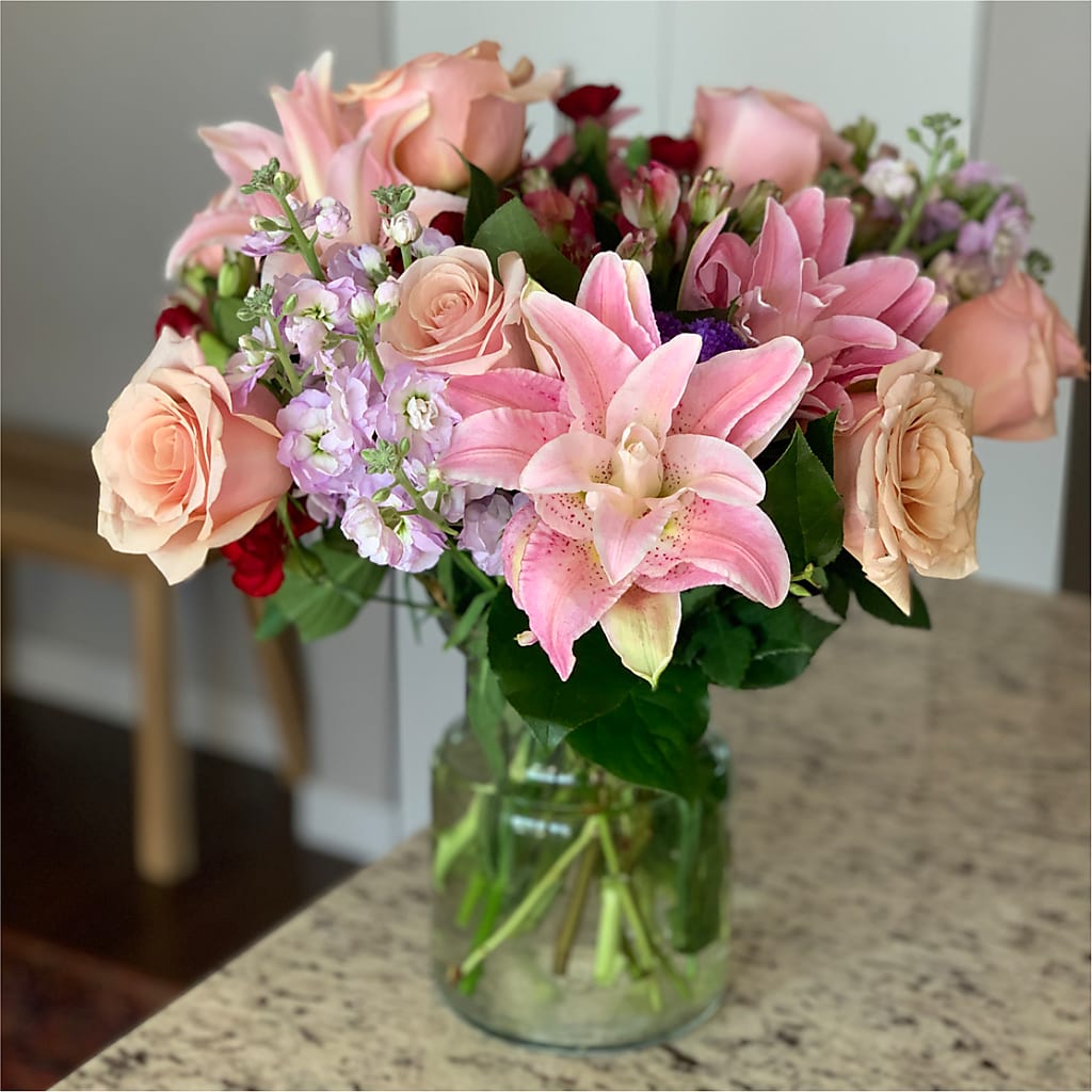 Romantique Bouquet – BURNETT'S FLOWERS & GIFTS, Tulsa OK