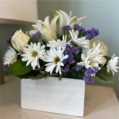 Beyond Blue Box Bouquet – BURNETT'S FLOWERS & GIFTS, Tulsa OK