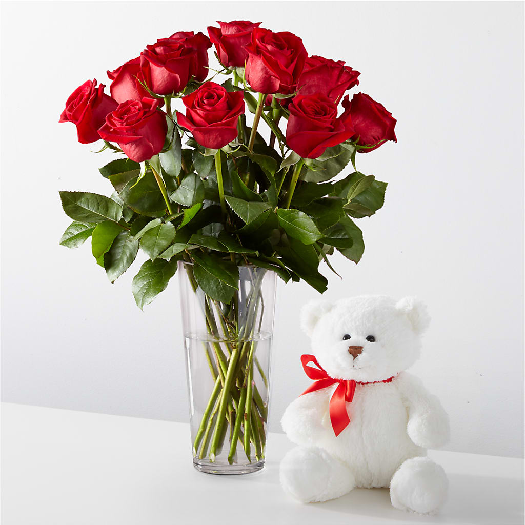 Romantic Long Stem Red Rose Bouquet Bundles – BURNETT'S FLOWERS & GIFTS, Tulsa OK