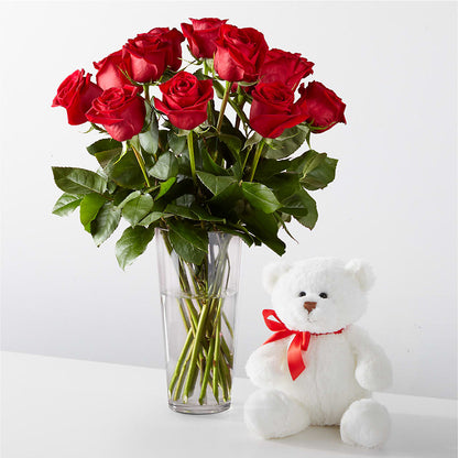 Romantic Long Stem Red Rose Bouquet Bundles – BURNETT'S FLOWERS & GIFTS, Tulsa OK