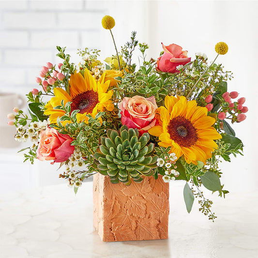 Sunflower Season Bouquet – BURNETT'S FLOWERS & GIFTS, Tulsa OK