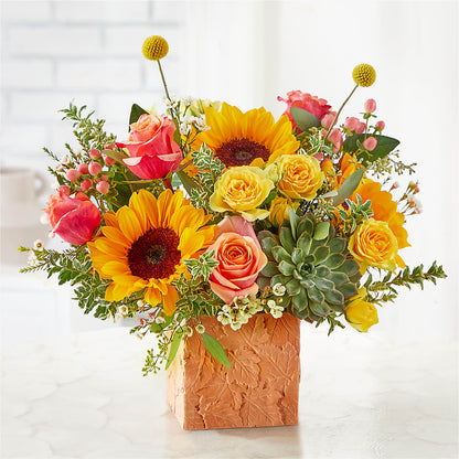 Sunflower Season Bouquet – BURNETT'S FLOWERS & GIFTS, Tulsa OK
