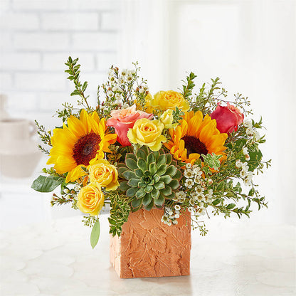 Sunflower Season Bouquet – BURNETT'S FLOWERS & GIFTS, Tulsa OK
