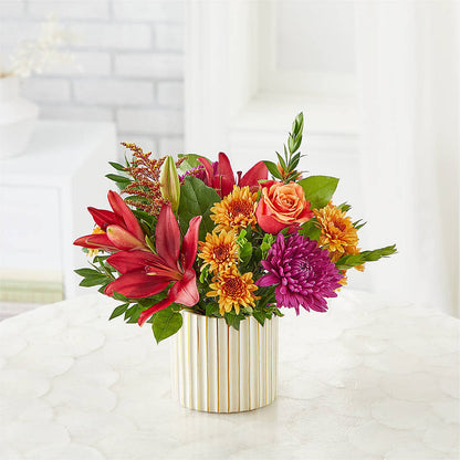 Burgundy Landscape Bouquet – BURNETT'S FLOWERS & GIFTS, Tulsa OK