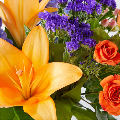 Radiant Citrus Bouquet – BURNETT'S FLOWERS & GIFTS, Tulsa OK