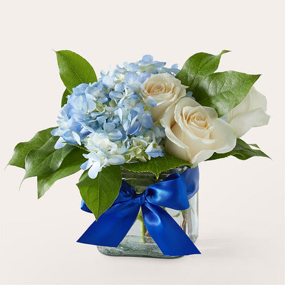 Sky Blue Delight Bouquet – BURNETT'S FLOWERS & GIFTS, Tulsa OK