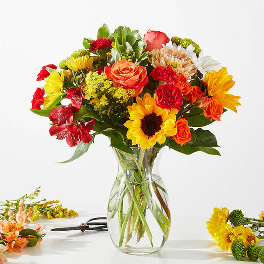 Fall Delight – A Florist Original – BURNETT'S FLOWERS & GIFTS, Tulsa OK