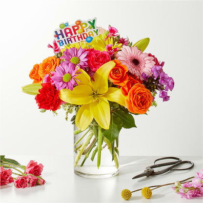 Cue the Confetti - A Florist Original – BURNETT'S FLOWERS & GIFTS, Tulsa OK