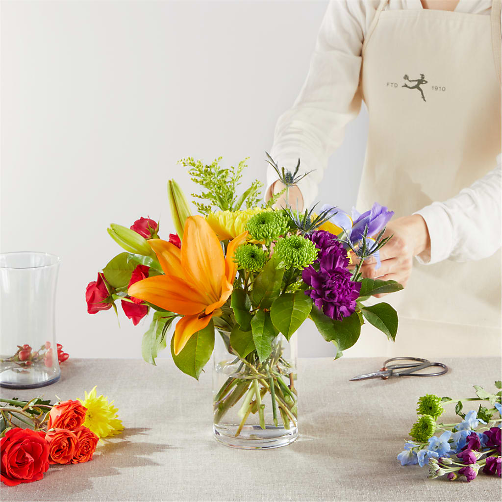 Summer Spectra - A Florist Original – BURNETT'S FLOWERS & GIFTS, Tulsa OK