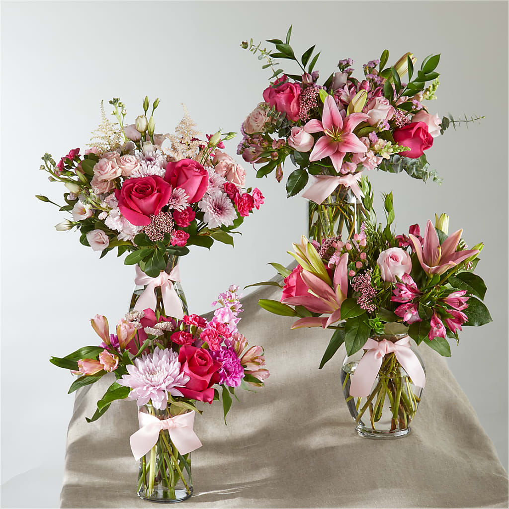 Pink Ribbon - A Florist Original – BURNETT'S FLOWERS & GIFTS, Tulsa OK