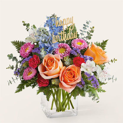 Birthday Bash Bouquet – BURNETT'S FLOWERS & GIFTS, Tulsa OK