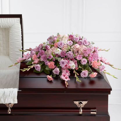 Immorata Casket Spray – BURNETT'S FLOWERS & GIFTS, Tulsa OK