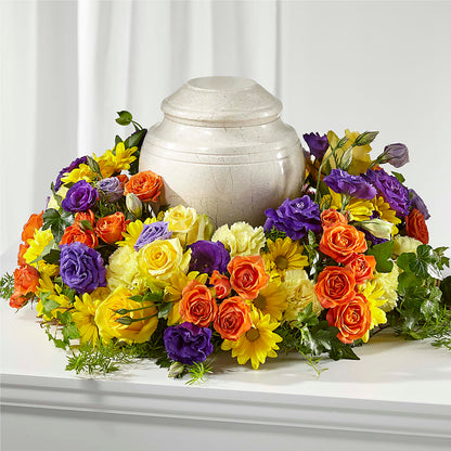 Blossoms of Remembrance Cremation Adornment – BURNETT'S FLOWERS & GIFTS, Tulsa OK