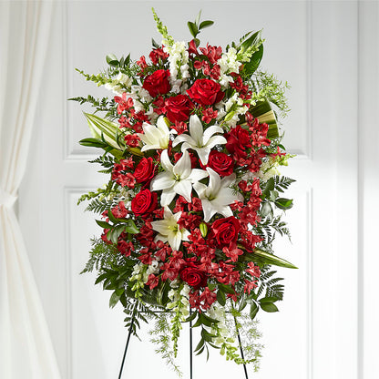 Everlasting Memory Standing Spray – BURNETT'S FLOWERS & GIFTS, Tulsa OK