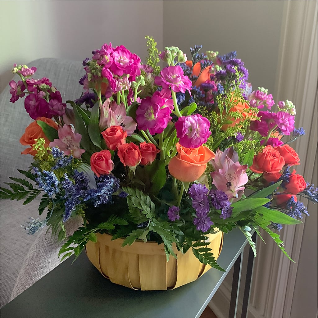 Garden of Life Basket – BURNETT'S FLOWERS & GIFTS, Tulsa OK