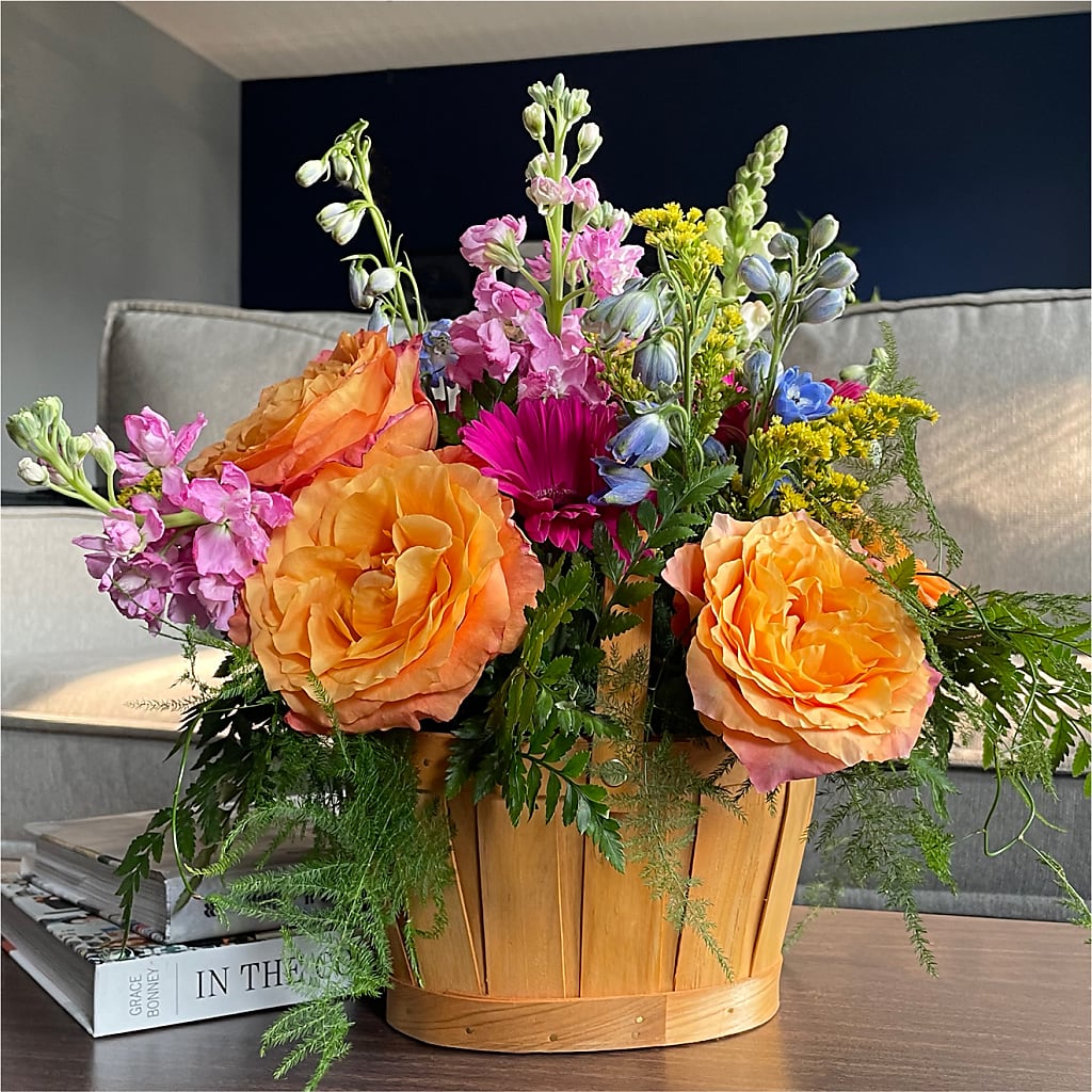 Garden of Life Basket – BURNETT'S FLOWERS & GIFTS, Tulsa OK