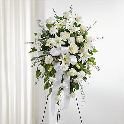 With Care Standing Spray – BURNETT'S FLOWERS & GIFTS, Tulsa OK