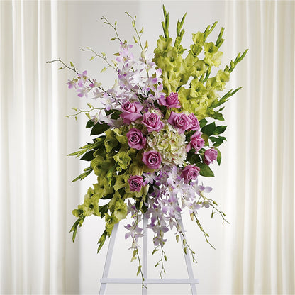 Lasting Legacy Standing Spray – BURNETT'S FLOWERS & GIFTS, Tulsa OK