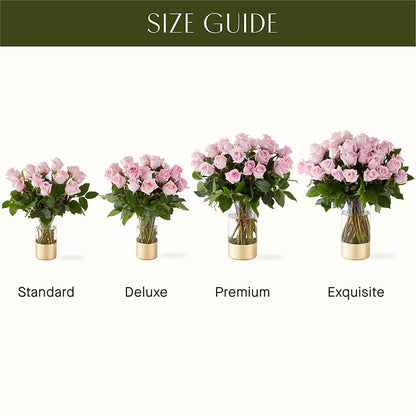 Picture Perfect Pink Rose Bouquet – BURNETT'S FLOWERS & GIFTS, Tulsa OK
