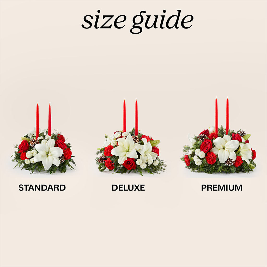 Seasonal Festivities Centerpiece – BURNETT'S FLOWERS & GIFTS, Tulsa OK