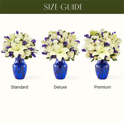 Sapphire Rush Bouquet – BURNETT'S FLOWERS & GIFTS, Tulsa OK