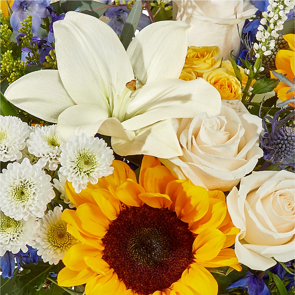 Wonderfully Sunny Bouquet – BURNETT'S FLOWERS & GIFTS, Tulsa OK